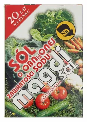 Sól niskosodowa (kartonik) 500 g