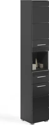 Immagine prodotto di Colonna da bagno – Nero lucido – KLEANKIN