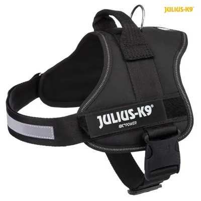 Produktbild von Julius-K9® IDC Powergeschirr®, M / 0: 58–76 cm / 40 mm, schwarz