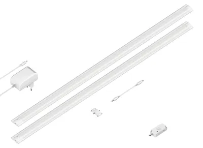 LED-Unterbauleuchte SIRIS, 90 cm, 963 lm, warmweiß, Set von 2