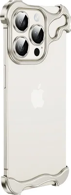 Produktbild von INF Einzigartiges Metallrahmengehäuse + Linsenfolie für das iPhone 12 Pro Silber