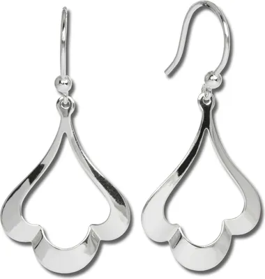 Image de SilberDream Boucles d'oreilles pour femmes 925 argent véritable Ginkgo feuille SDO550