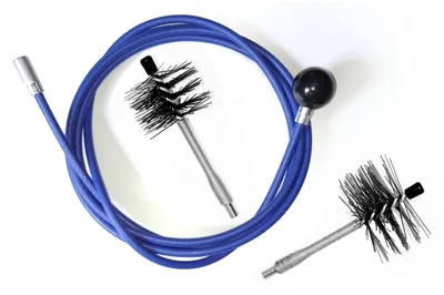 Produktbild von ULTRABRUSH B | Reinigungsset für Pelletofen, 2 Schornsteinbürsten, kompatibel mi
