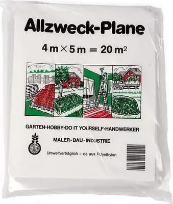 Image de Goldpack bâche de protection LDPE 4 x 5 mètres
