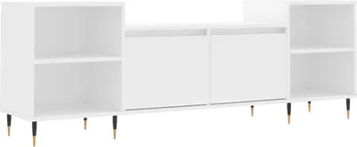 Obrázek produktu pro vidaXL TV skříňka bílá 160x35x55 cm Dřevěný materiál