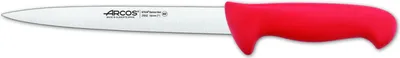 Immagine prodotto di Coltello per sfilettare Arcos color - Prof 295222 in acciaio inox Nitrum e polipropilene rosso mango ergonomico e lama da 19 cm, vetrina