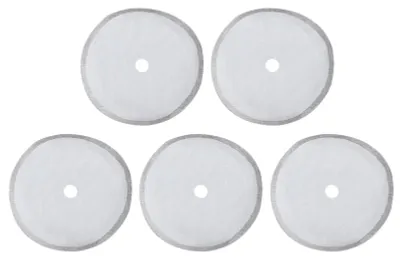 Produktbild von 5 Stück 304 Edelstahl Kaffeefilter Tragbarer abnehmbarer Topf Netzzubehör 350 ml