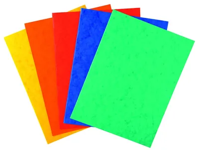 Imagen del producto de EXACOMPTA 220000E: Cubierta para archivadores, formato DIN A4, de colores variados