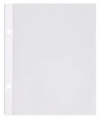 Produktbild von Biurfol U-Hülle A6 PVC 90µm mit Seitenperforation