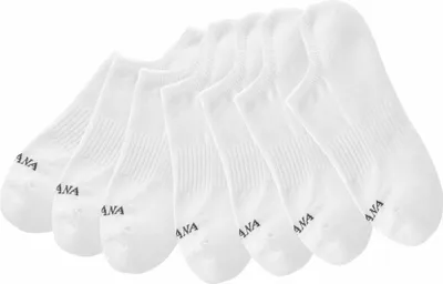 Produktbild von LASCANA ACTIVE Sneakersocken Kurze Sportsocken, Atmungsaktive Laufsocken Damen 7 -teilig 7x weiß Größe 35/38