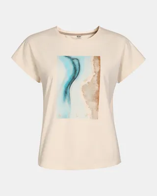 Produktbild von Kilpi Jersie Kurzarm-t-shirt Beige 34 Frau Beige 34