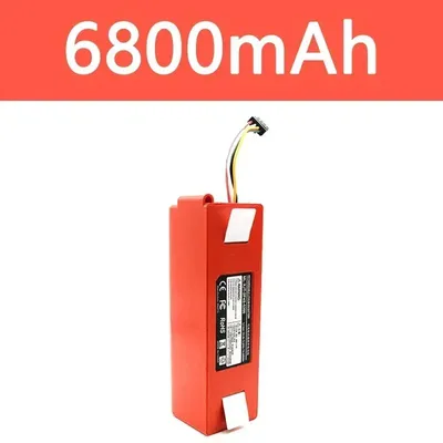 Produktbild von Ersatzakku - Saugroboter Akku - für Xiaomi 1S / Roborock S50 S51 S55 S60 SDJQR01RR - Li-Ion 14,4 V - 6800 mAh