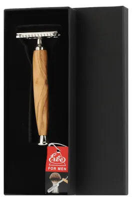 Produktbild von Erbe Solingen Rasierer Tradition, Olivenholz