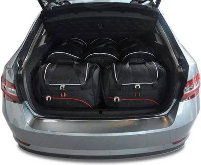 Produktbild von Skoda Superb Liftback 2015+ Kofferraumtaschen Set 5 Stk