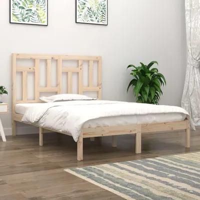 Produktbild von "2026 Promotion" Massivholzbett Schlafzimmer - ohne Matratze - 160x200 cm - Kiefernholz - Polsterbett CC4772