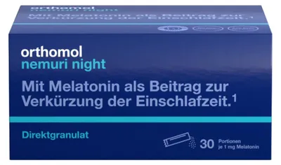 Produktbild von Orthomol Nemuri night (Direktgranulat), 30 St. Tagesportionen