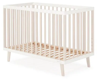 Image de Micuna Lit Mencia 120x60 Blanc/Taupe