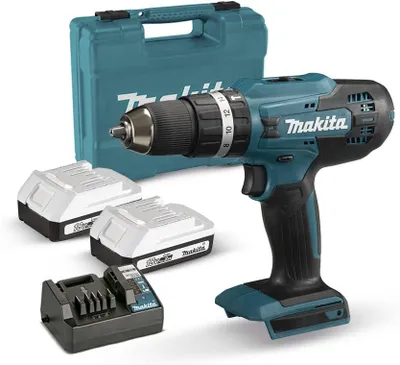Produktbild von Makita HP488D006 Schlagbohrschrauber 18 V 42 Nm 2 x 2,0 Ah Koffer