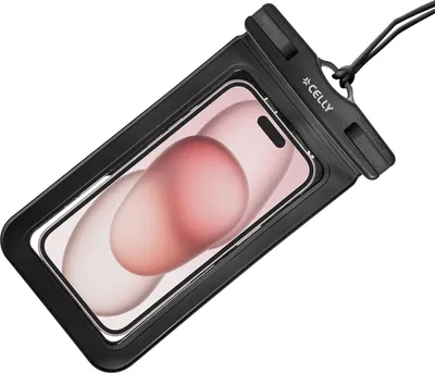 Obrázok produktu pre Splashbag Vodotesná taška IP68 max 6,9" čierna