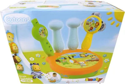 Erste Klangerlebnisse Trommel-Set Instrumente Babyspielzeug Musikspielzeug