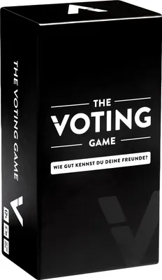 Produktbild von Dyce Games | The Voting Game Deutsch | Spieleabend Erwachsene lustig | Wie gut kennst du deine Freunde | Kartenspiele für Erwachsene | Partyspiel | Gesellschaftsspiele | Für 4-10 Spieler ab 17Jahren