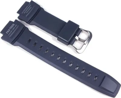 Produktbild von Casio Protrek Tough Solar Uhrenarmband Resin Band Dunkelblau PRG-270