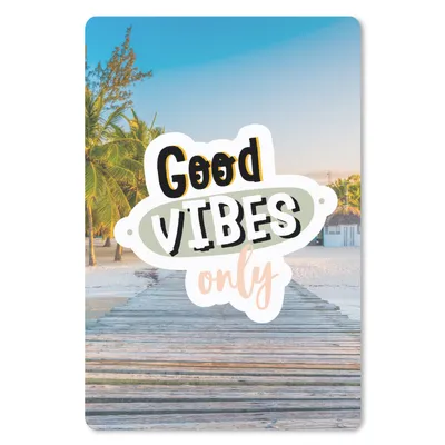 Produktbild von MuchoWow® Mauspad Mousepad Sommer - Zitat - Strand 18x27 cm - Mousepads - Maus Mat - Pad - Mausunterlage