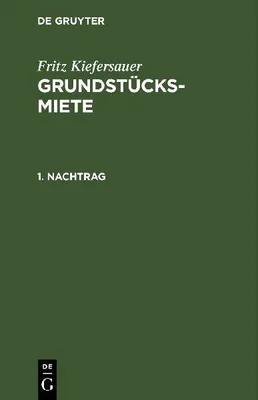 Produktbild von Nachtrag 1.