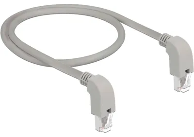 Obrázok produktu pre DeLOCK 85876, 0,5 m, Cat6a, S/FTP (S-STP), RJ-45, RJ-45, Šedá