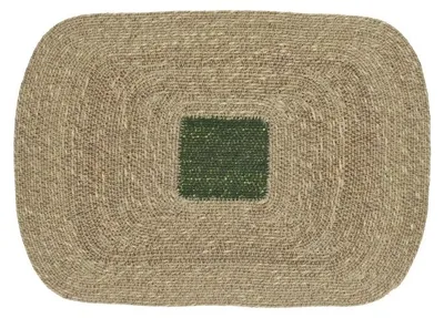 Productafbeelding van Pomax Quadri placemat, groen, L 50 x B 35 cm