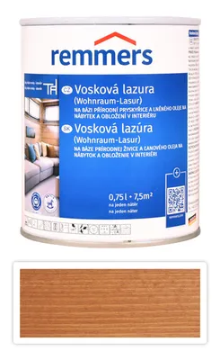 Obrázek produktu pro REMMERS Vosková lazura 0.75 l Třešeň