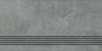 Produktbild von MIRAVA Feinsteinzeug Treppenstufe MANHATTAN Anthracite 30 x 60 x 0,9 cm matt rektifiziert