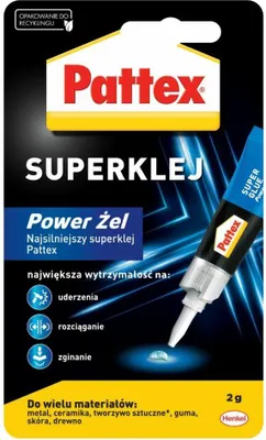 Produktbild von Pattex Sos Sekundenkleber 2G In Geltube