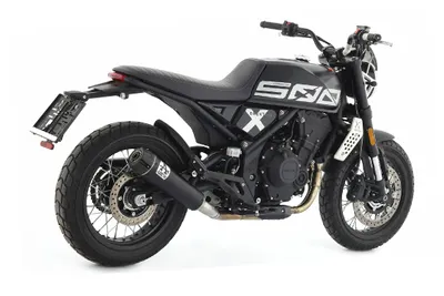 Image de Silencieux ARROW rebel avec embout carbone pour Brixton Crossfire 500 x