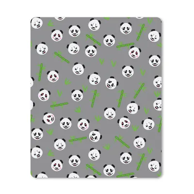 Produktbild von MuchoWow® Mauspad Mousepad Panda - Bambus - Entwurf 30x40 cm - Mousepads - Maus Mat - Pad - Mausunterlage - Mausmatten