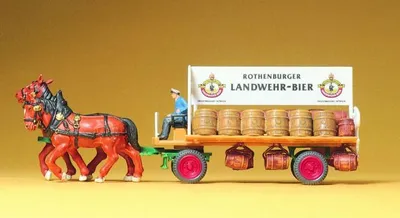 Produktbild von Preiser Brauereiwagen. Fertigmodell 30462
