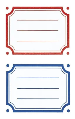 Immagine prodotto di Avery Zweckform® 3026 3026 Etichette per libri scolastici cornice decorativa colori assortiti carta 3 fogli 6 etichette