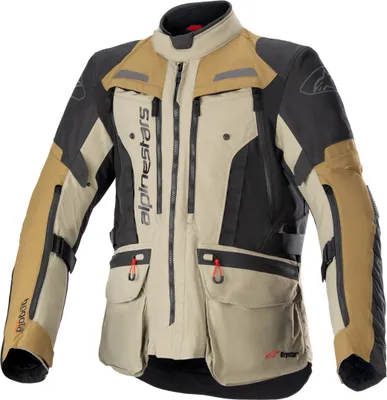 Produktbild von Alpinestars Bogota Pro Drystar® wasserdichte Motorrad Textiljacke, oliv, M