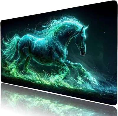 Productafbeelding van Grote XXL Muismat voor Gaming en Bureau, Antislip Rubber, Ideaal voor Toetsenbord en Muis, 500 x 250 x 3 mm
