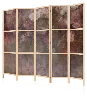 Zdjęcie produktu dla LUMASOUL Parawan jednostronny, Przegroda do wnętrz, Kwiaty Japońskie 6, 225x172 cm