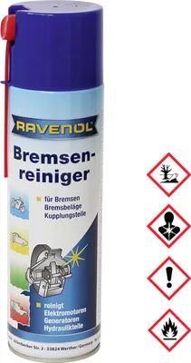 Obrázek produktu pro Ravenol Čistič brzd ve spreji Mnoho možností použití 500ml