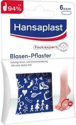 Obrázek produktu pro Hansaplast 48575-00001, 5,8 x 2 cm, Kulatý, Průhledná, CE, 6 kusů