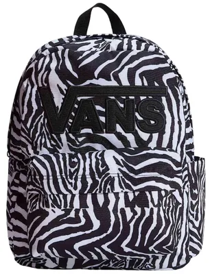 Produktbild von Rucksack Vans Old Skool Drop V Backpack "Marshmallow Zebra" für Damen