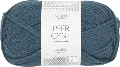 Produktbild von Sandnes Peer Gynt 50g - 100% Schurwolle Dunkelblau 6572