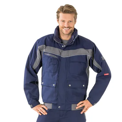 Produktbild von PLANAM Winterblouson PLALINE 2592-marine/zink  Größe XL