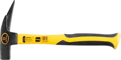Produktbild von Hammer Strend Pro HM303, 600 g, Zimmermannshammer, Fiberglasgriff, TPR, Grifflänge 330 mm