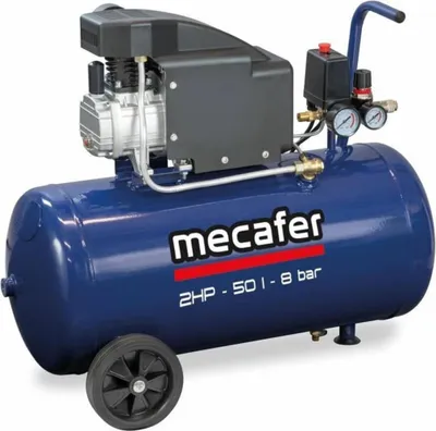 Immagine prodotto di MECAFER compressore 50 l, 2 CV, 8 bar, lubrificato
