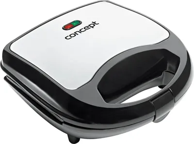 Produktbild von CONCEPT Hausgeräte sv3031 Sandwich-Toaster mit viereckigen Platten, 700 W, edelstahl / schwarz