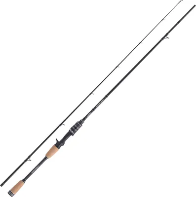 A fishing rod is shown against a white background.