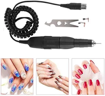 Professionelles Handstück für elektrische Nagelbohrmaschine, tragbares Maniküre- und Pediküre-Werkzeug mit Nagelfeilen für
